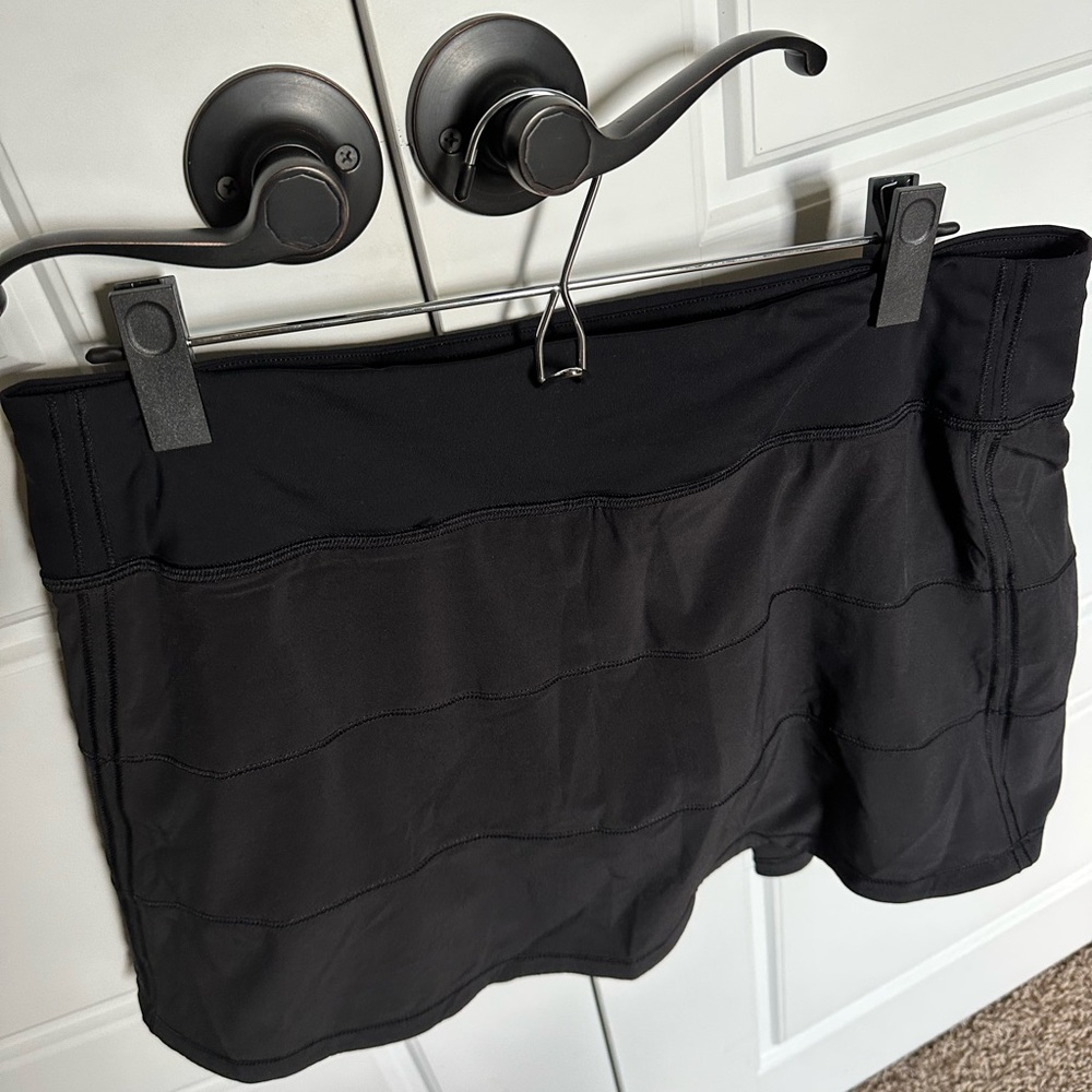 Lululemon Black Tennis skirt